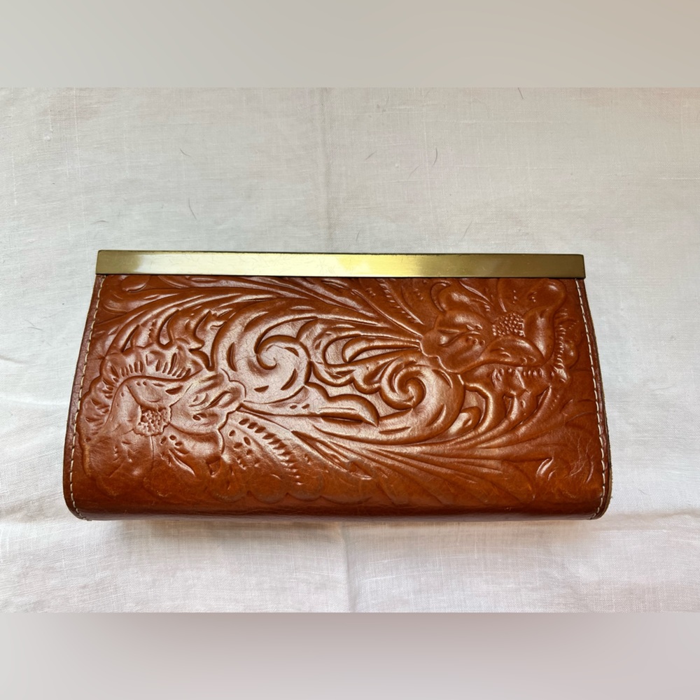 Patricia Nash leather embossed wallet